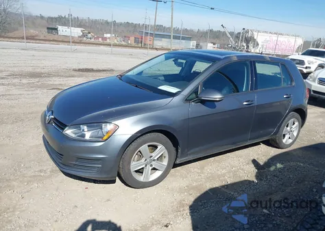 2017 Volkswagen Golf Tsi S 4-Door/Tsi Se 4-Door/Tsi Sel 4-Door/Tsi Wolfsburg Edition 4-Door из США, поврежденный, VIN 3VW217AU9HM025324